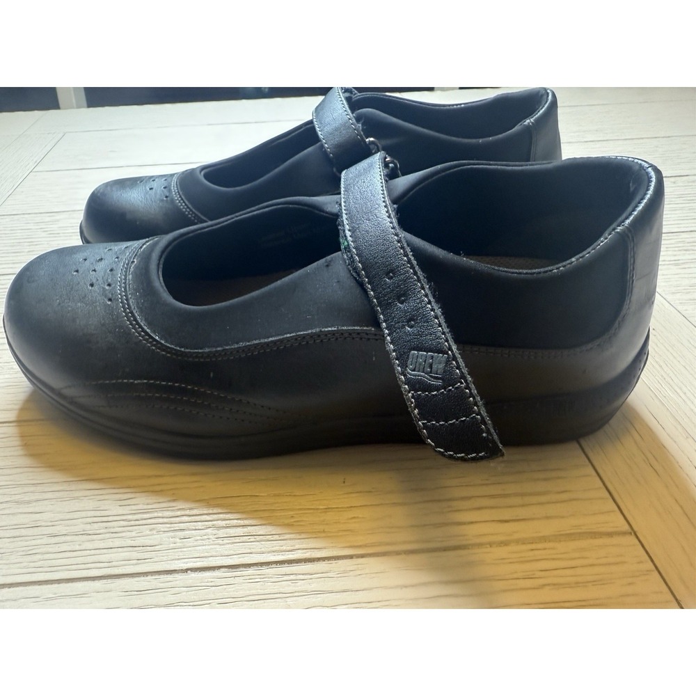 DREW (ROSE) WOMENS Mary Jane Blk ORTHOPEDIC WALKING SHOES SIZE 10 W $179.95 MSRP